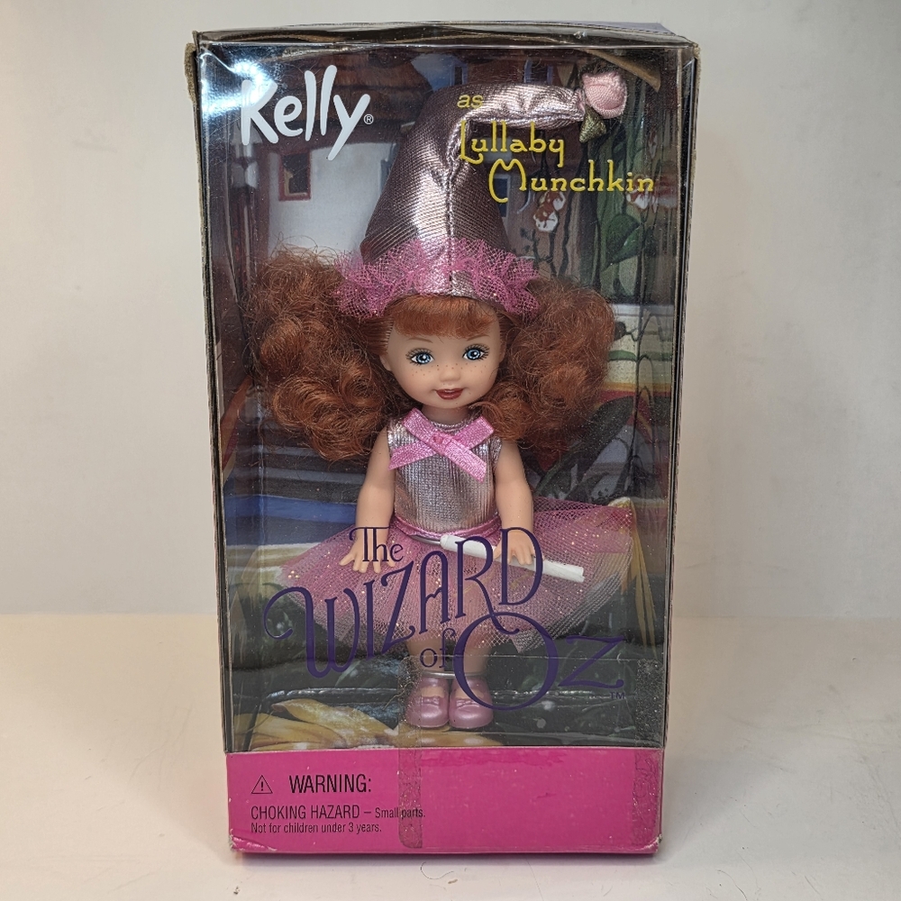 Wizard Of Oz x Mattel Barbie Kelly Munchkin Collection 1999 Dolls Set Of 3 - Picture 10 of 14